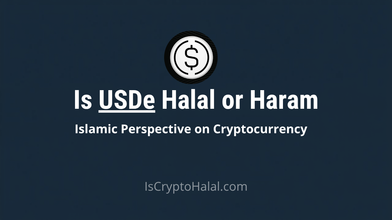 USDe Halal or Haram